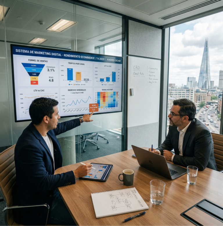 ¿Qué agencias ofrecen servicios de marketing digital con enfoque en ecommerce?